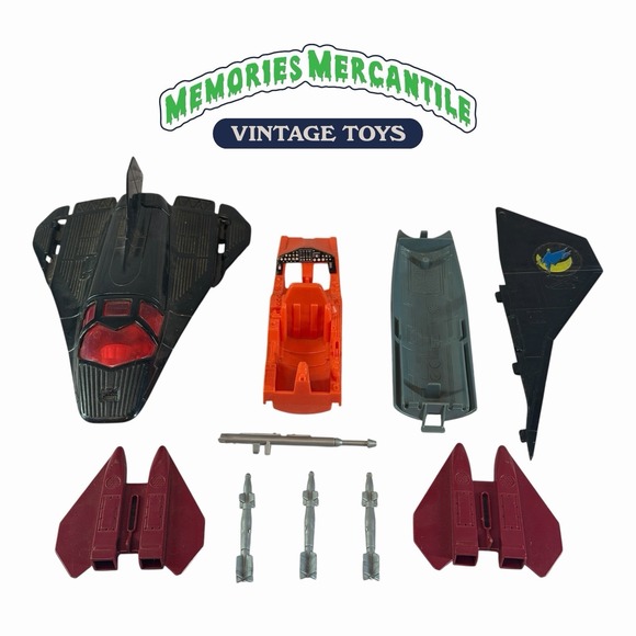 Hasbro Other - Vintage 1986 GI Joe Night Raven Replacement Parts Pieces Lot All Original